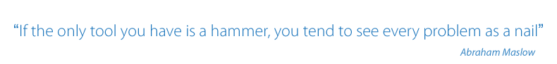 If the only tool